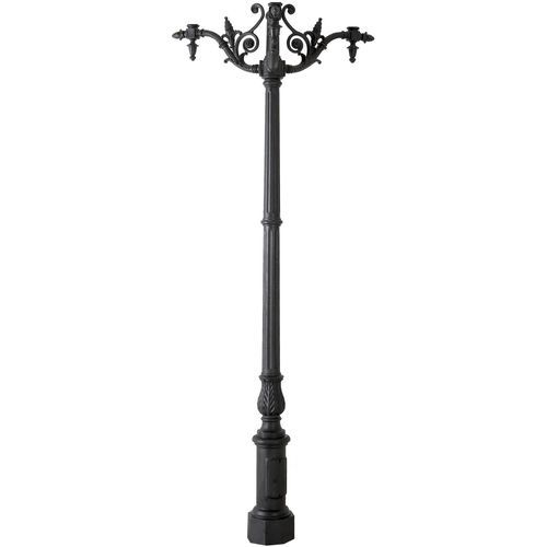 Palo di illuminazione - Mohs - Elux srl - in acciaio galvanizzato / in ghisa