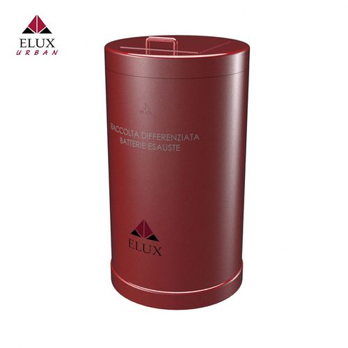 Portarifiuti pubblico - RUP PILE 626 - Elux srl - per raccolta differenziata / per batterie / autoportante