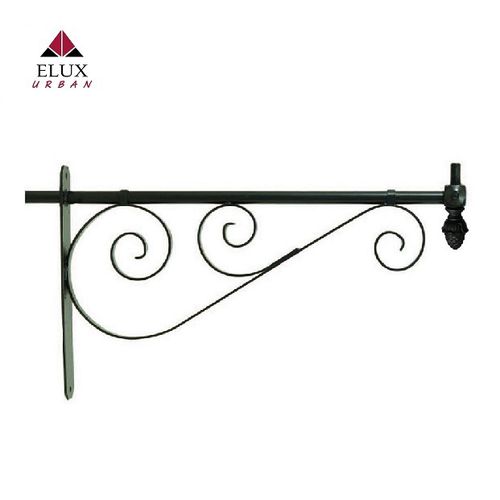 Braccio per lampione stradale moderno in acciaio galvanizzato - ORTIGIA 277 - Elux srl - in ghisa