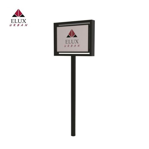Cartello pubblicitario fisso - LOTUS 414 - Elux srl - urbano / LED / pubblicitario