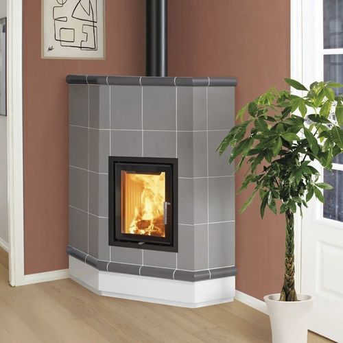 Stufa a legna - ATENA 4 LEVELS - Cerampiù Srl - elettrica / 8 kW / multicombustibile
