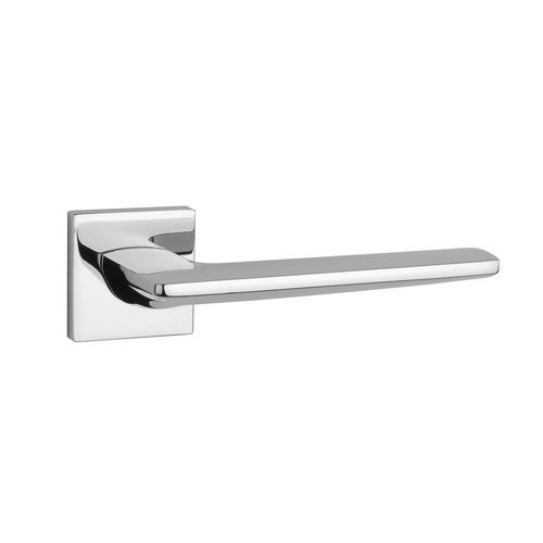 Maniglia per porta - LUNARIA Q - ENGER - in metallo / in legno / contemporanea