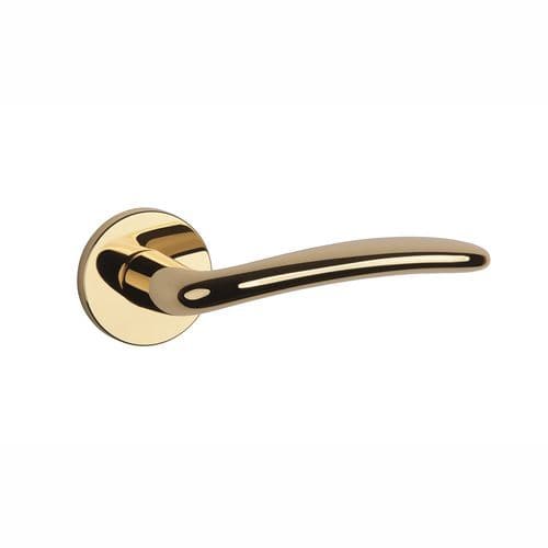 Maniglia per porta - AMBROSIA R - ENGER - in metallo / in legno / contemporanea