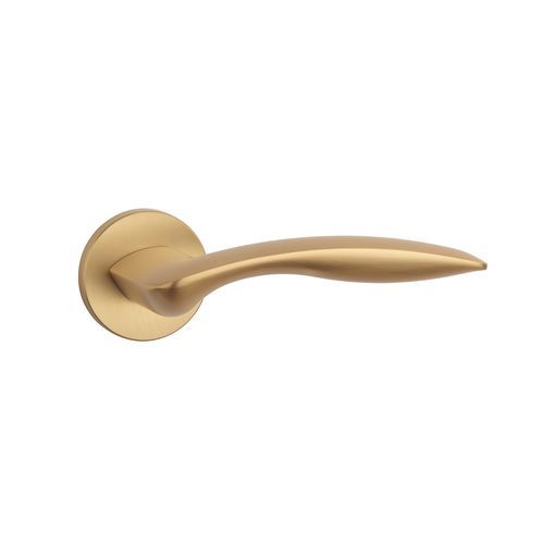 Maniglia per porta - ROBINIA R - ENGER - in metallo / in legno / contemporanea