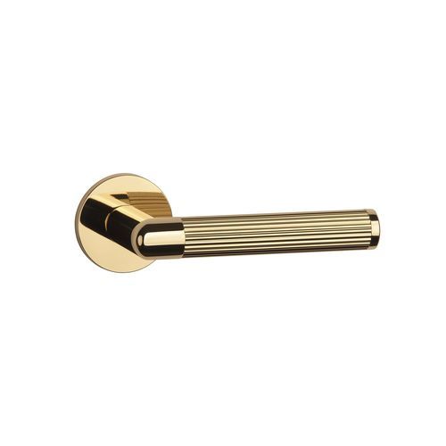 Maniglia per porta - LOBELIA R - ENGER - in metallo / in legno / contemporanea