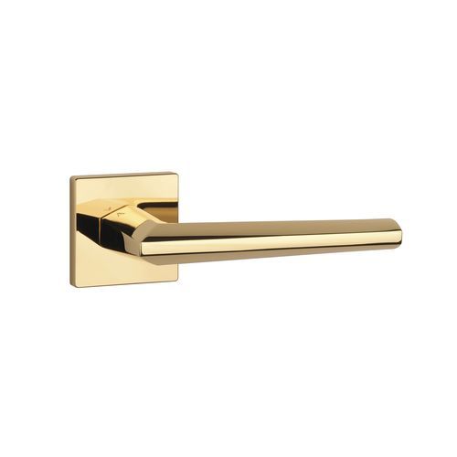 Maniglia per porta - JASMINA Q - ENGER - in metallo / in legno / contemporanea