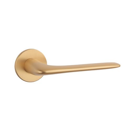 Maniglia per porta - APRILE VIOLA R - ENGER - in metallo / in legno / contemporanea
