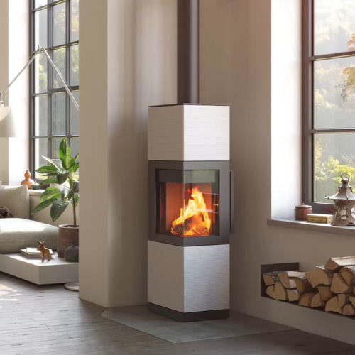 Stufa a legna - LHASA - HASE Kaminofenbau GmbH - 8 kW / multicombustibile / da appoggio