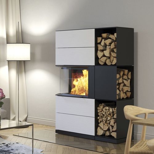 Stufa a legna - PADUA 160 - HASE Kaminofenbau GmbH - 9 kW / multicombustibile / da appoggio