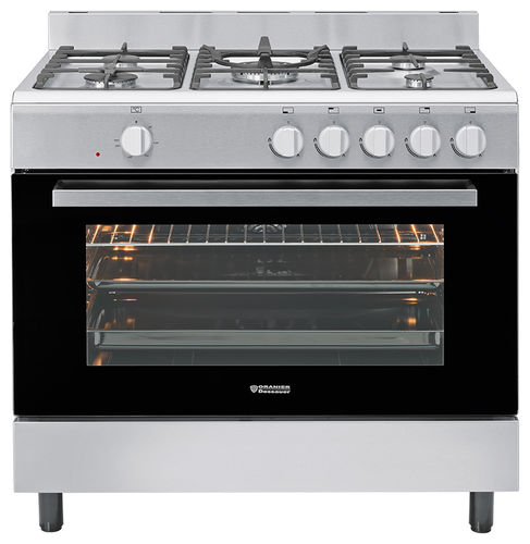 Blocco cottura a gas - FZE 1499 - Oranier Heiz- und Kochtechnik GmbH - 5 fuochi / 1 forno / con lavaggio manuale