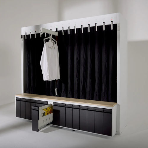 Armadietto spogliatoio a combinazione - Zippsafe - a scheda / per stoccaggio / per strutture medico-sanitarie