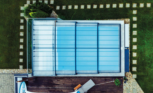 Protezione per piscina automatica - POOLWINGS - Cool Pool s.r.o, - di sicurezza / termica / invernale