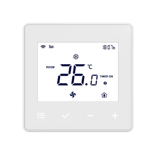 Termostato digitale - BC104W-4 - Breeze Controls - programmabile / manuale / d'ambiente