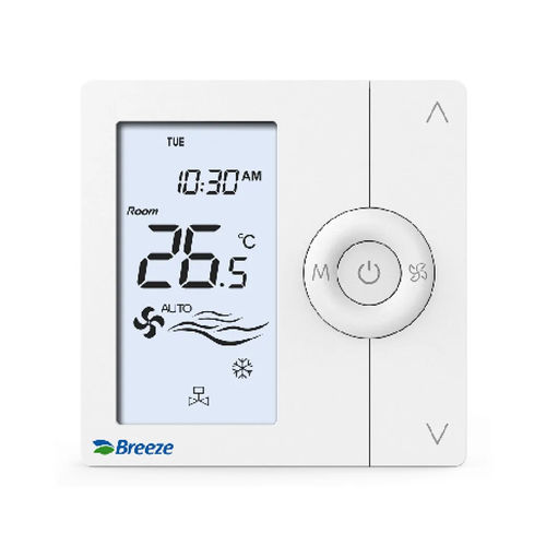 Termostato digitale - BC103-4EDM - Breeze Controls - programmabile / d'ambiente / per aria condizionata