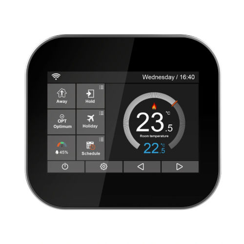Termostato digitale - BC207W-T - Breeze Controls - programmabile / per riscaldamento a pavimento / d'ambiente