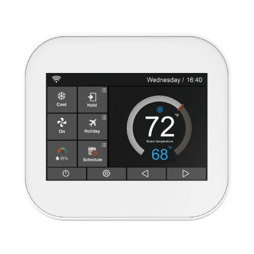 Termostato digitale - BC507 - Breeze Controls - programmabile / d'ambiente / per aria condizionata