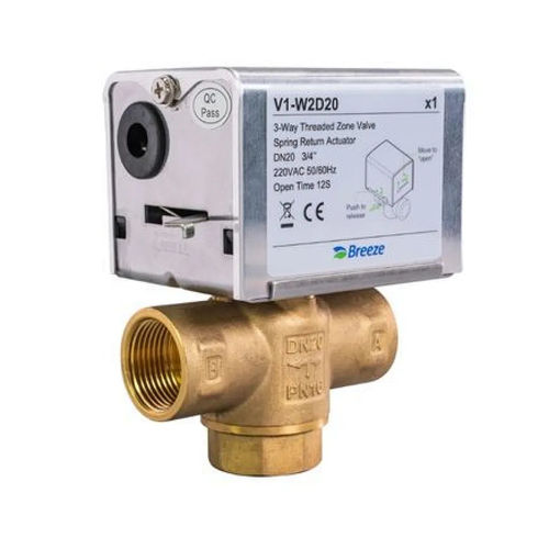 Valvola di controllo della portata on/off - V1 - Breeze Controls - a 3 vie / per riscaldamento / per aria condizionata