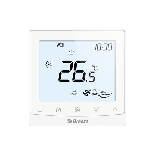 Termostato digitale - BC105-4DM - Breeze Controls - programmabile / per riscaldamento / per aria condizionata
