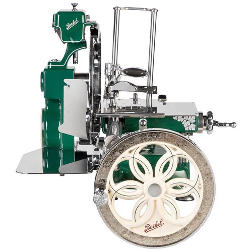 Affettatrice per carne - VOLANO B114 ABUNDANTIA & SABER SPECIAL EDITION - Berkel - manuale / per cucina professionale / a coltelli