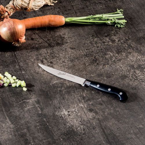 Coltello da chef con manico in resina - ADHOC 16 BLACK - Berkel - con lama in acciaio inossidabile