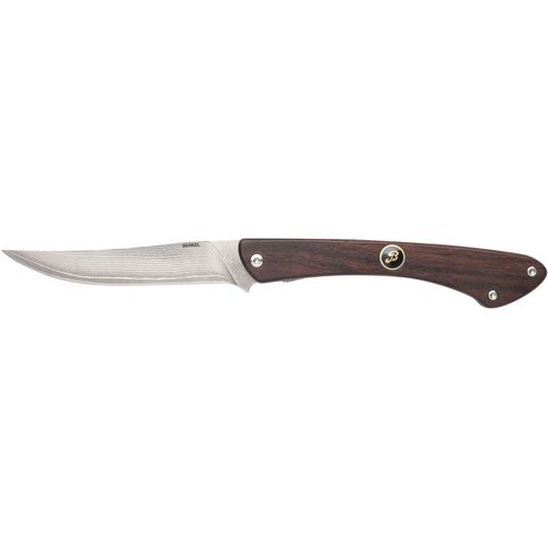 Coltello da cucina con manico in legno - FOLDING ROSEWOOD - Berkel - con lama in acciaio damasco / tascabile