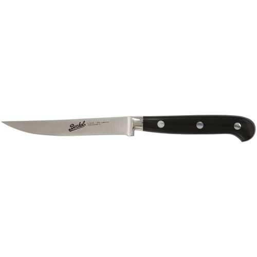 Coltello da bistecca con manico in resina - ADHOC 11 BLACK PLAIN - Berkel - con lama in acciaio inossidabile