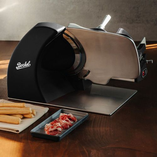 Affettatrice di pane - HOME LINE 200 PLUS MATTE BLACK - Berkel - formaggi / per frutta / per verdure