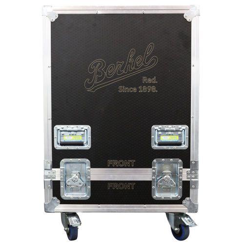 Contenitori portaoggetti in metallo - FLIGHTCASE-STAND - Berkel - con coperchio / modulare