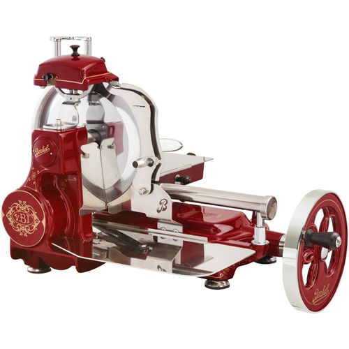 Affettatrice per carne - FLYWHEEL TRIBUTE RED - Berkel - manuale / professionale / a lama circolare