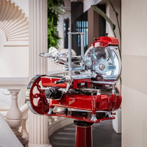 Affettatrice per prosciutti - FLYWHEEL B2 RED - Berkel - manuale / professionale / a lama circolare