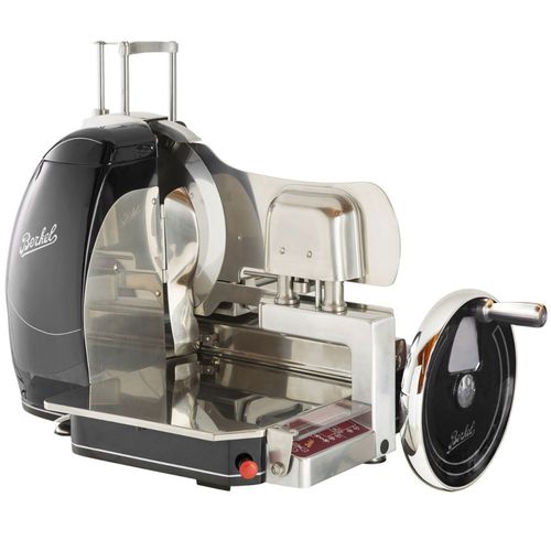 Affettatrice per carne - FLYWHEEL B116 A BLACK - Berkel - semiautomatica / professionale / a lama circolare