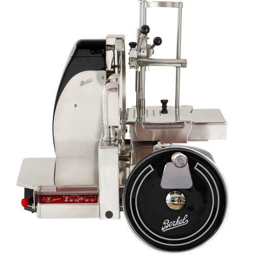 Affettatrice per carne - FLYWHEEL B116SA BLACK - Berkel - semiautomatica / professionale / a lama circolare