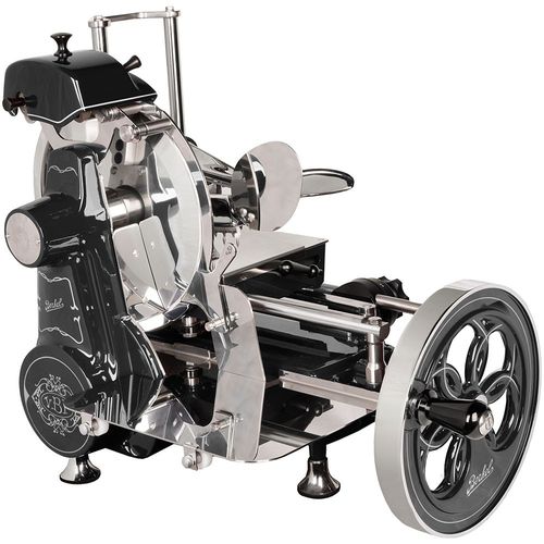 Affettatrice per prosciutti - FLYWHEEL B2 BLACK - Berkel - manuale / a lama circolare / in acciaio inossidabile