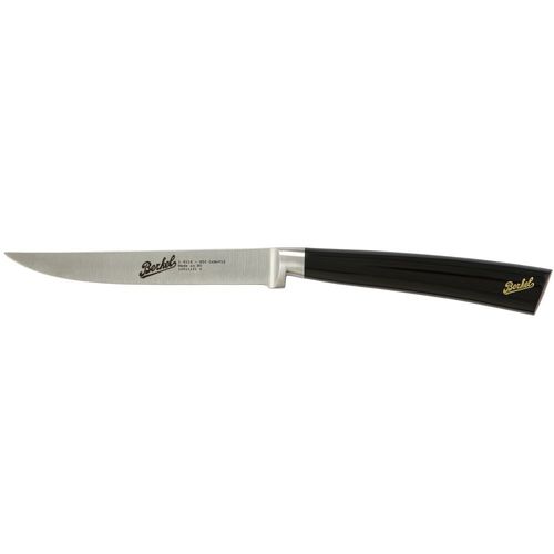 Coltello da bistecca con manico in resina - ELEGANCE 11 BLACK - Berkel - con lama in acciaio inossidabile