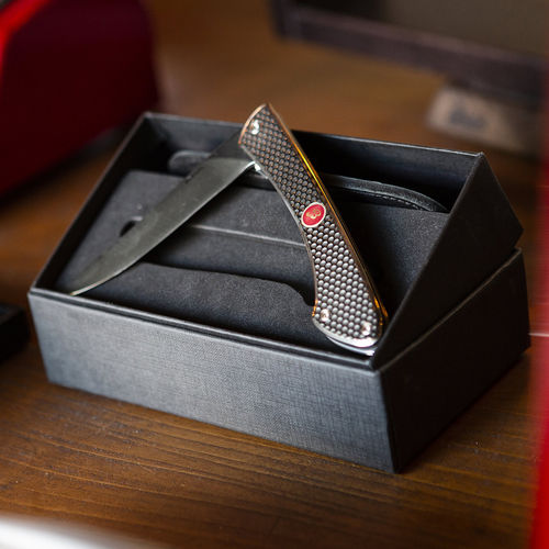 Coltello da cucina con lama in acciaio inossidabile - FOLDING PUNCHED TITANIUM - Berkel - tascabile