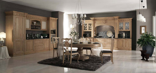 Cucina classica - VENEZIA. - BAMAX - in legno massiccio / in legno / con impugnature