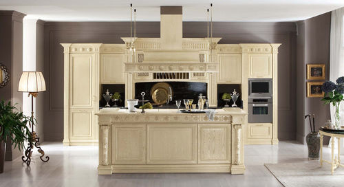 Cucina classica - BAMAX - in legno massiccio / in legno / con impugnature