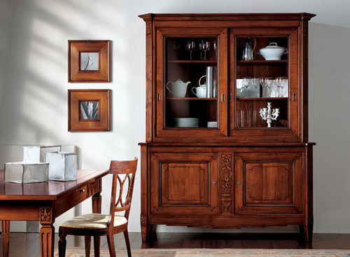 Credenza con alzata classica - FIOCCO DI SETA - BAMAX - in legno