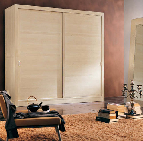 Armadio contemporaneo - JAMILA - BAMAX - in legno / a porte scorrevoli