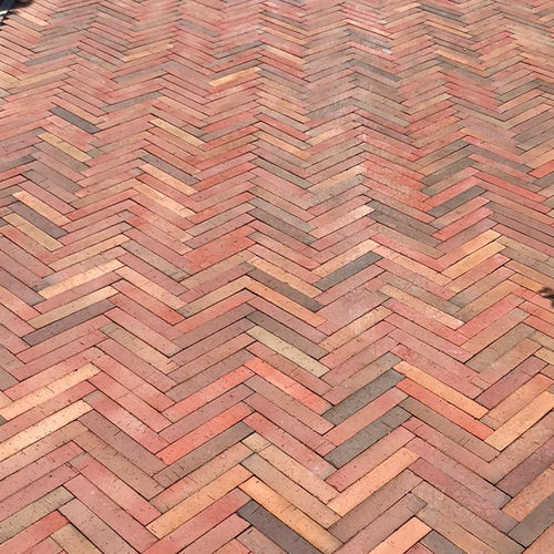 Lastricato in ceramica - Tira Romana Vermelho Vulcânico Flashing - Vale de Gândara - da esterno / da giardino / marrone