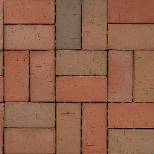Pavé bentonitico - Vermelho Vulcânico Flash - Vale de Gândara - da esterno / rettangolare