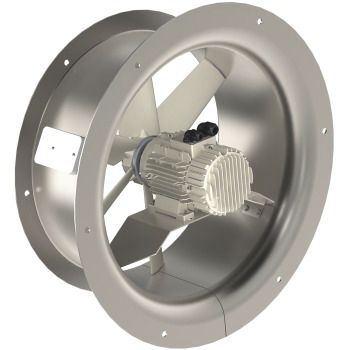 Ventilatore elicoidale - AXUS EC INTEGRATED  - AREM - professionale / da interno / in acciaio galvanizzato
