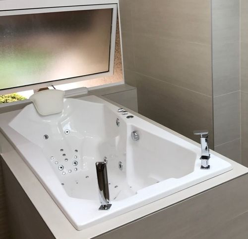 Vasca da bagno ad isola - JOUVENCE 190  - Preti - ad uso professionale / in acrilico / in stile