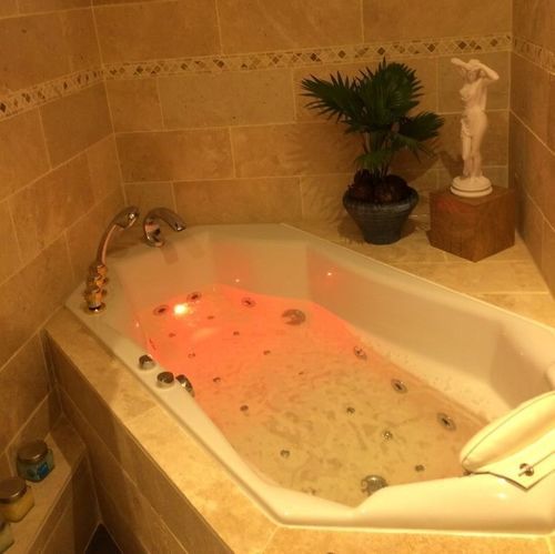 Vasca da bagno d'angolo - ADAGIO 180 - Preti - ad isola / ad uso professionale / in composito