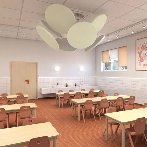 Pannello acustico per muro - Rene - Mirplay Objektmöbel - per soffitto / in tessuto / in fibra di poliestere
