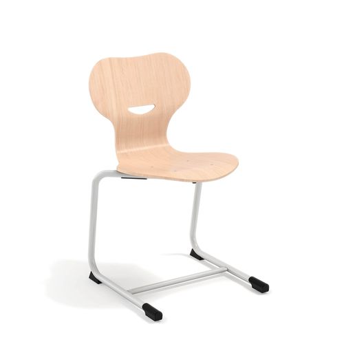 Sedia contemporanea - Mia - Mirplay Objektmöbel - da interno / in faggio / con supporto in metallo