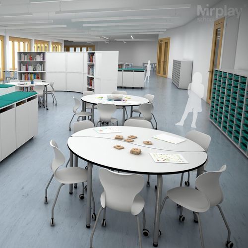 Sedia per scuola - Mia - Mirplay School - contemporanea / da interno / in polipropilene