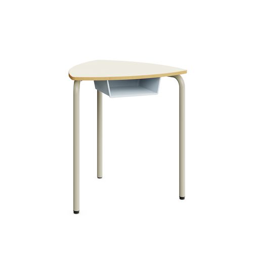 Tavolo contemporaneo - Pua - Mirplay Objektmöbel - in melaminico / con supporto in metallo verniciato / pieghevole