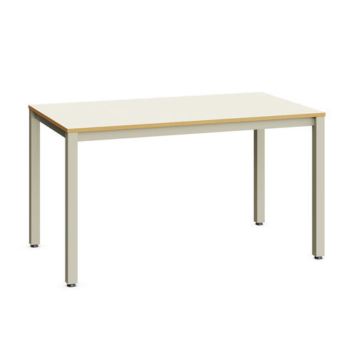 Tavolo per corsi di formazione contemporaneo - Space Design - Mirplay Objektmöbel - in melaminico / con supporto in metallo verniciato / rettangolare
