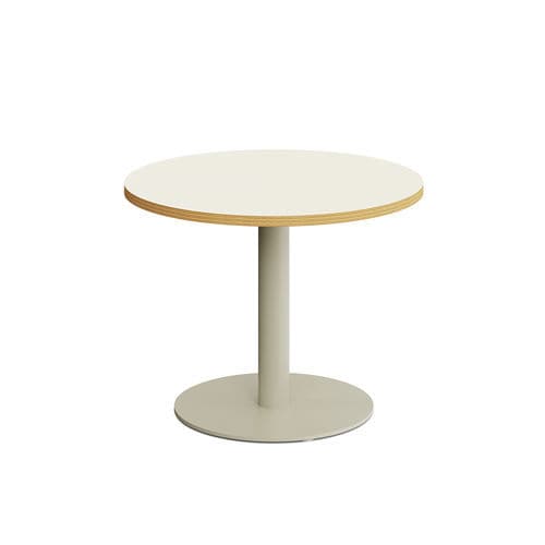 Tavolo contemporaneo - Thelma - Mirplay Objektmöbel - in MDF / con supporto in metallo / rotondo